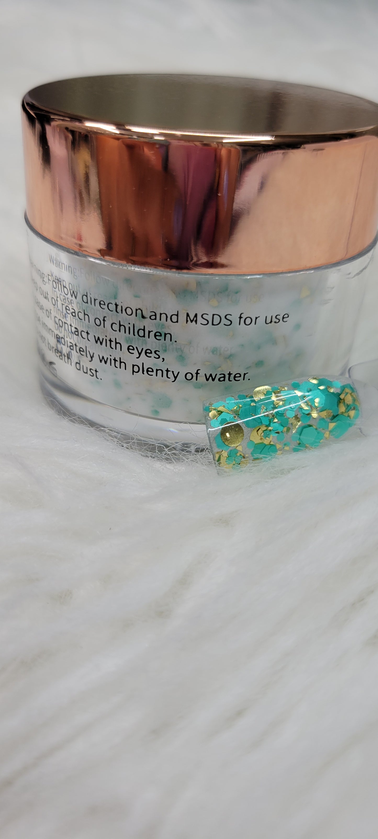 Acrylic Powder Glitter Art # 44