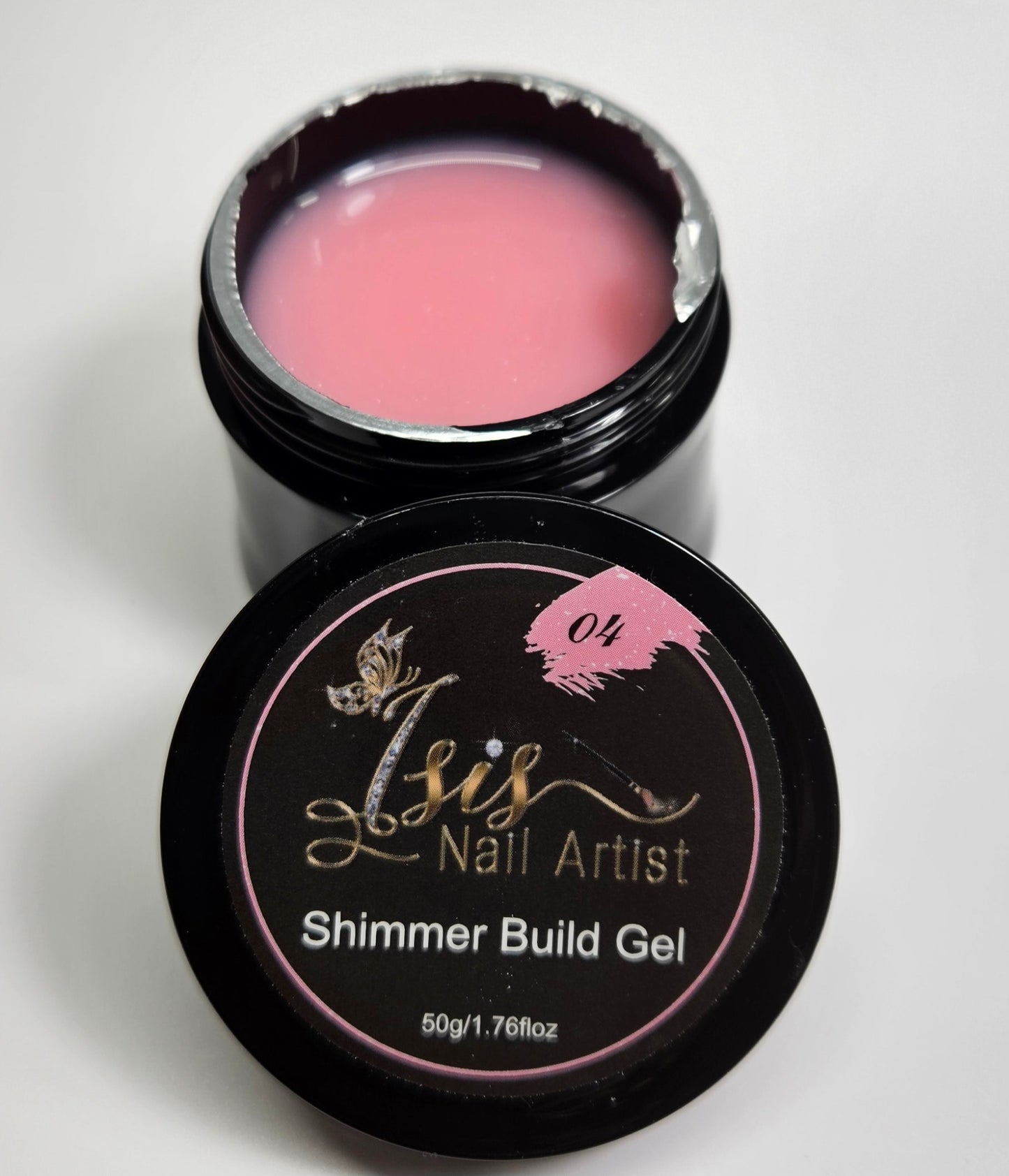 Shimmer build gel