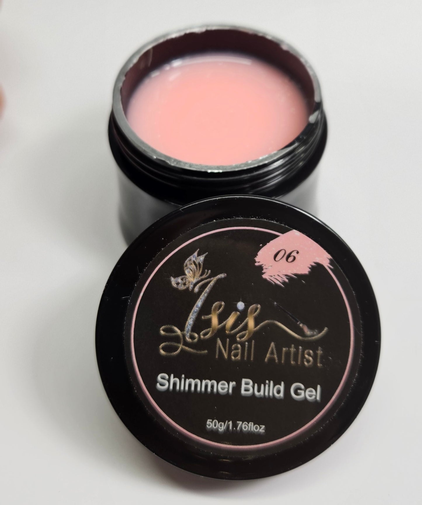Shimmer build gel