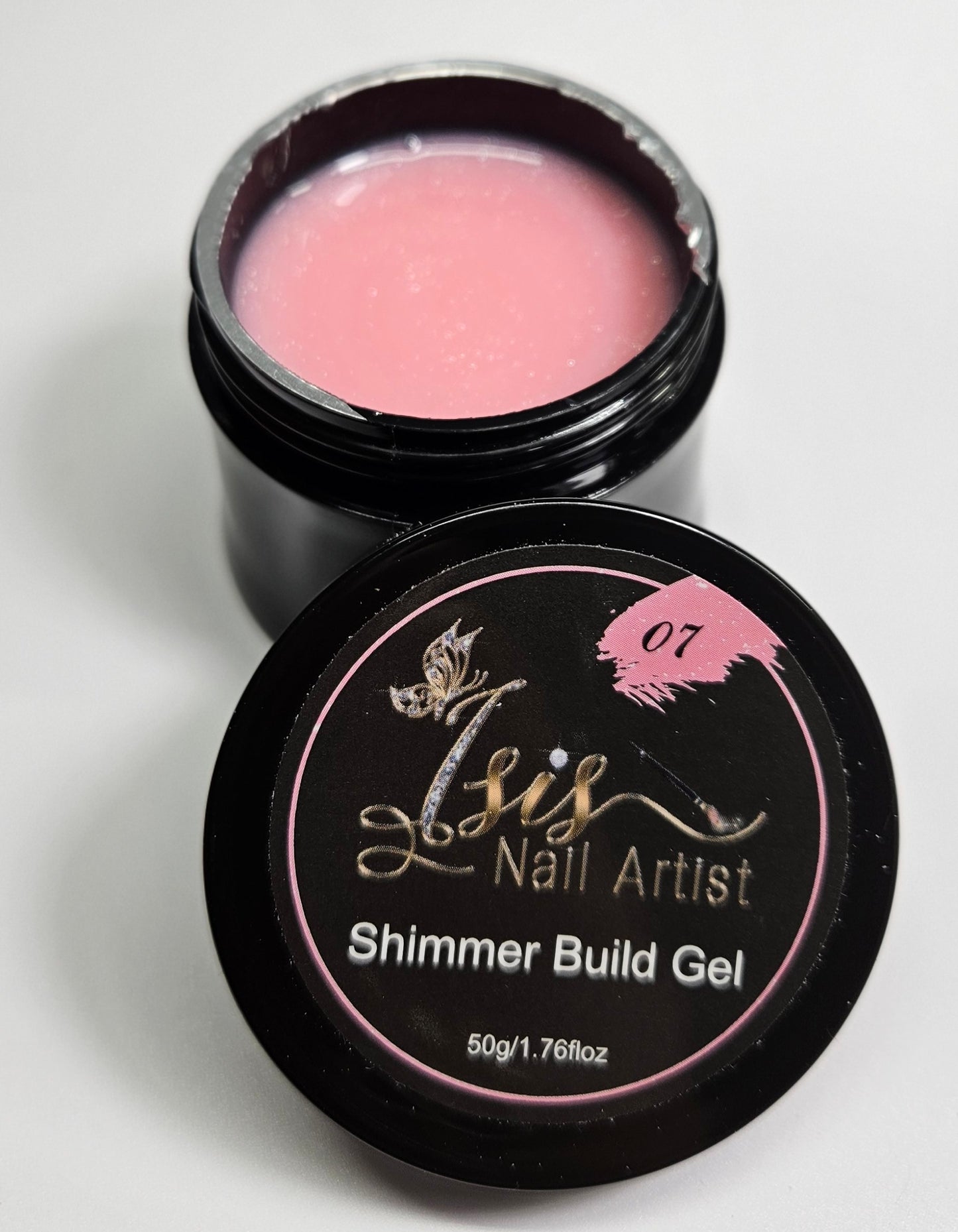 Shimmer build gel