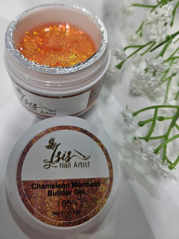 Builder gel chameleon mermaid # 05