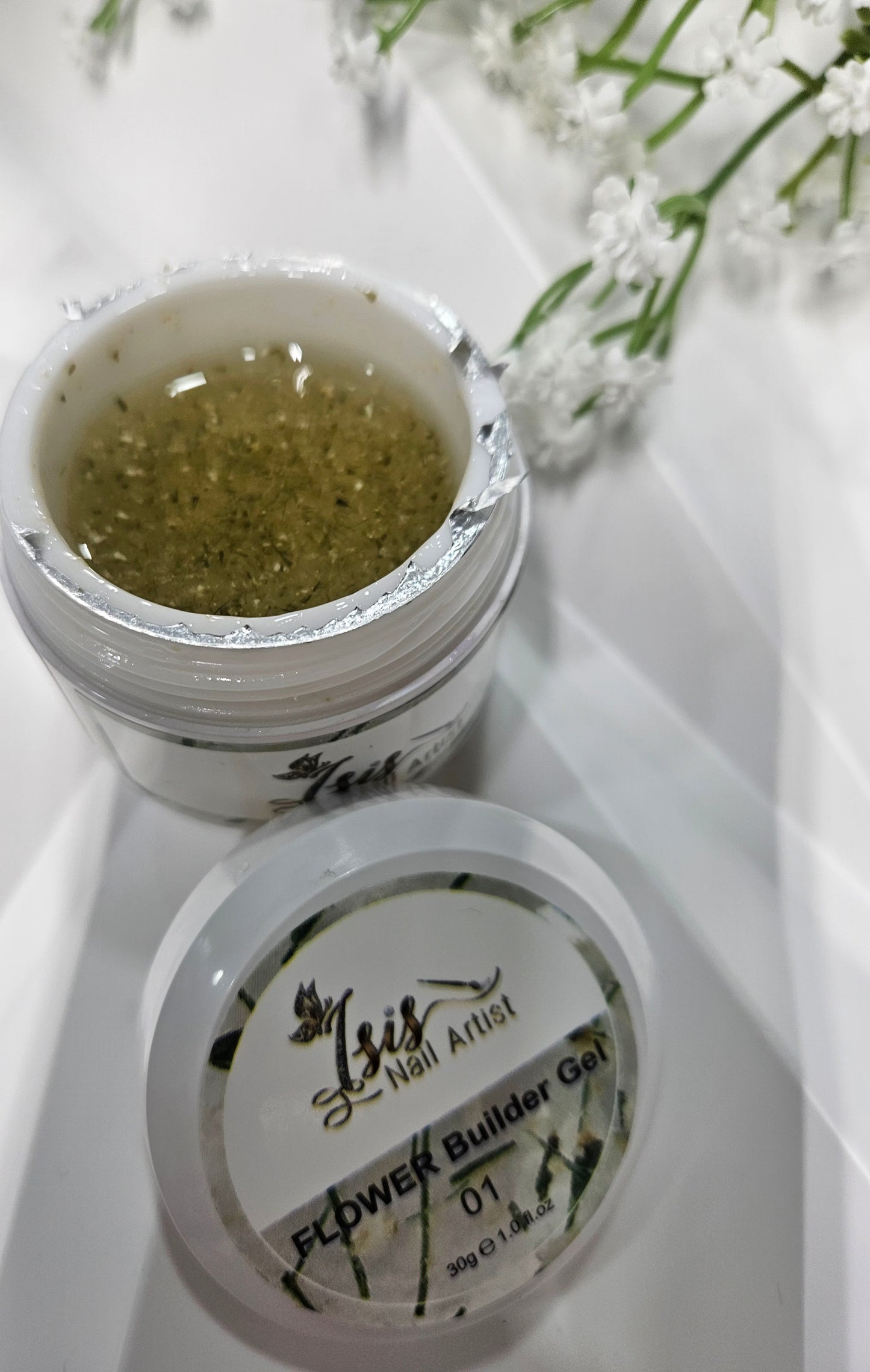 Builder gel flower # 01