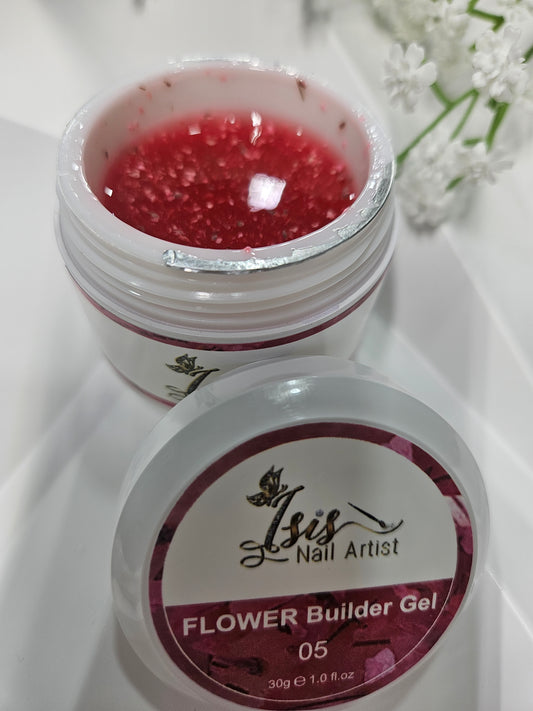 Builder gel flower # 05