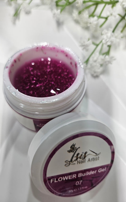 Builder gel flower # 07