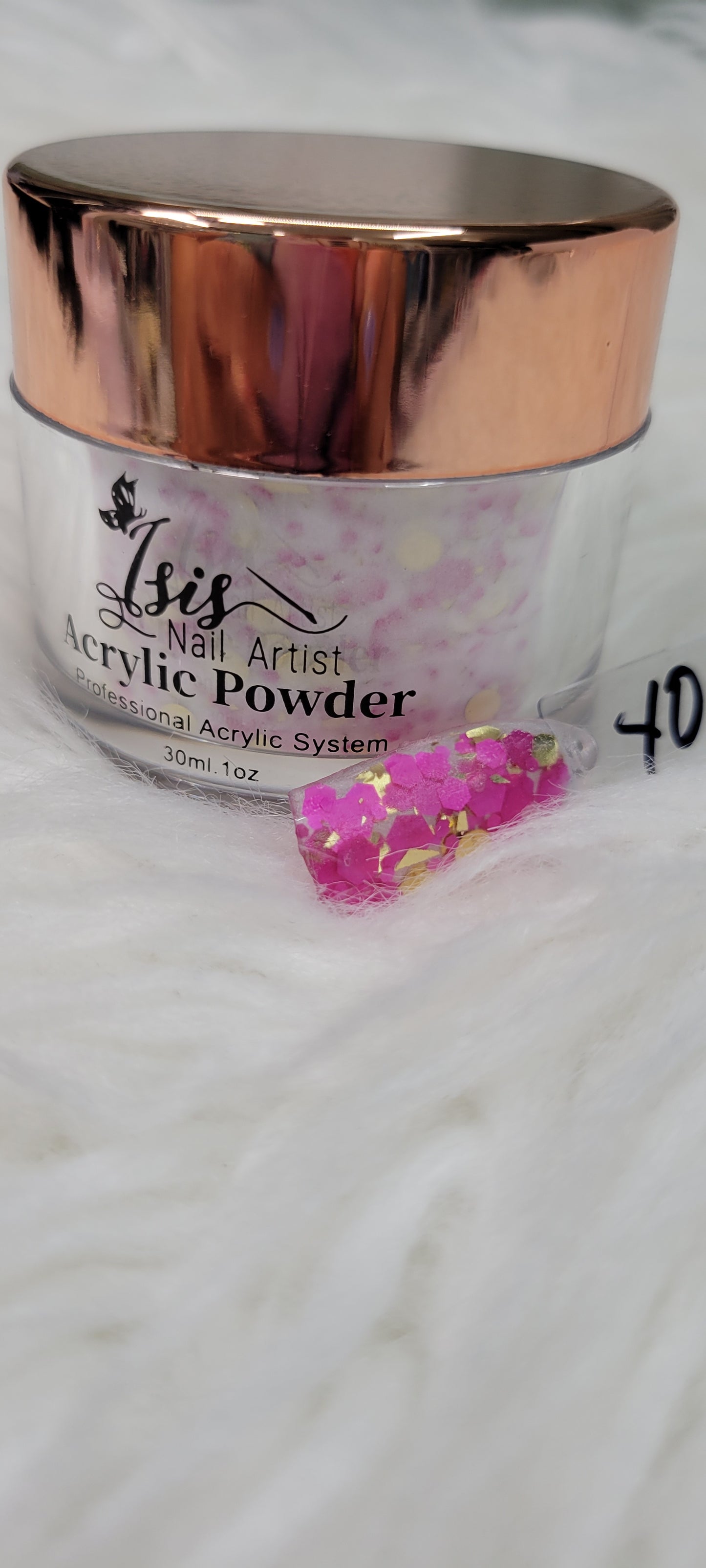 Acrylic Powder Glitter Art # 40