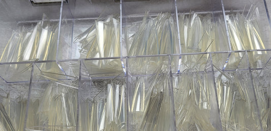 Nails tips long stiletto