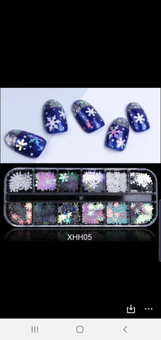 Snow flake holographic