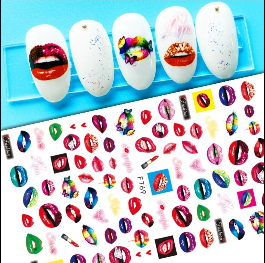 Nail Art Sticker F 769