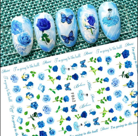 Nail Art Sticker F862