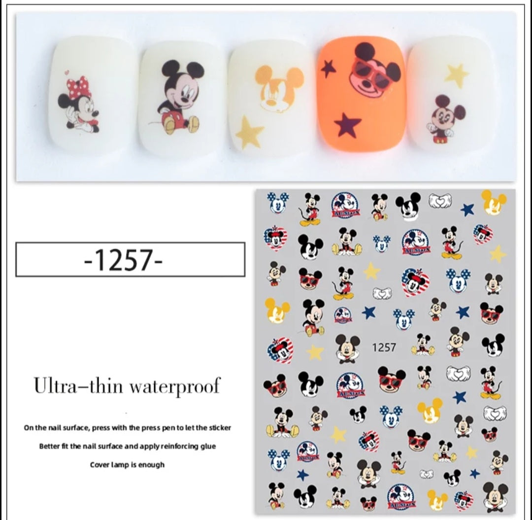 Nail Art Sticker 1257