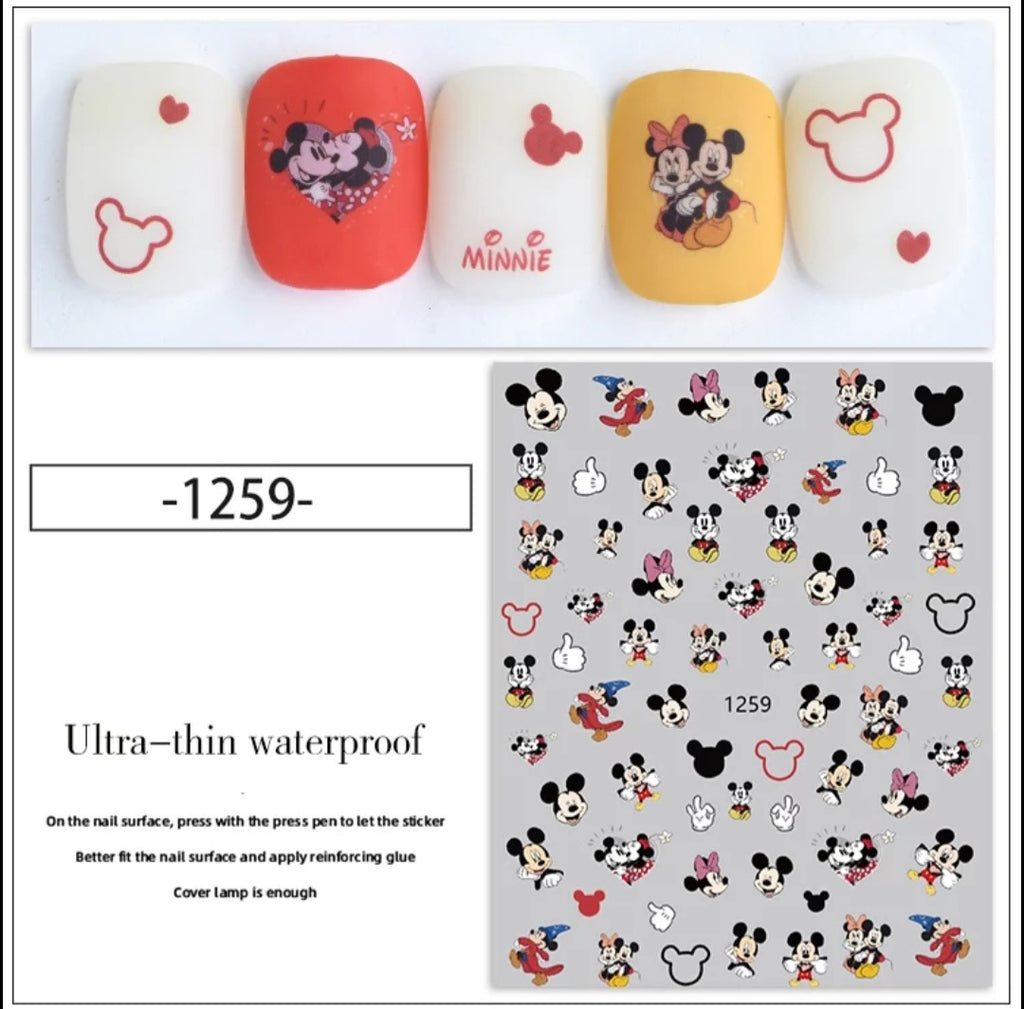 Nail Art Sticker 1260 – Isisnailsart