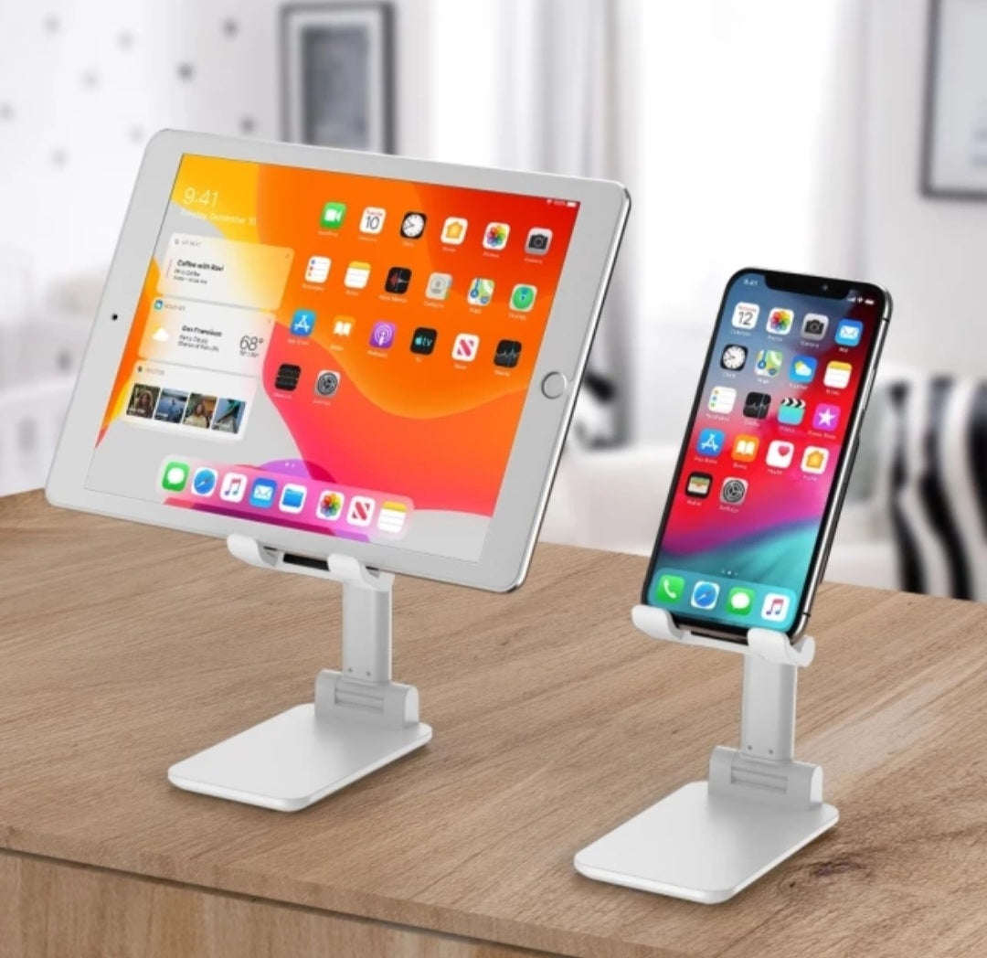 Adjustable support for phone and tablet